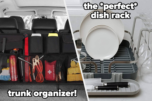 trunk organizer, dish rack