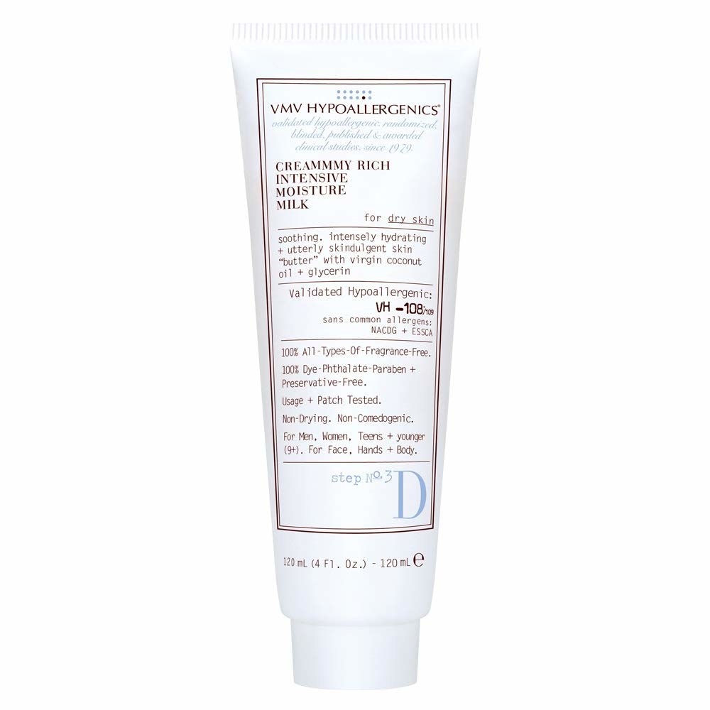 A Tube of VMV Hypoallergenics moisturizers