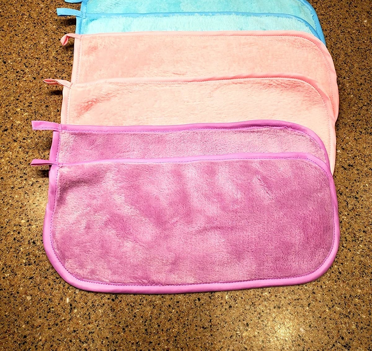 Reviewer image of six makeup remover towels