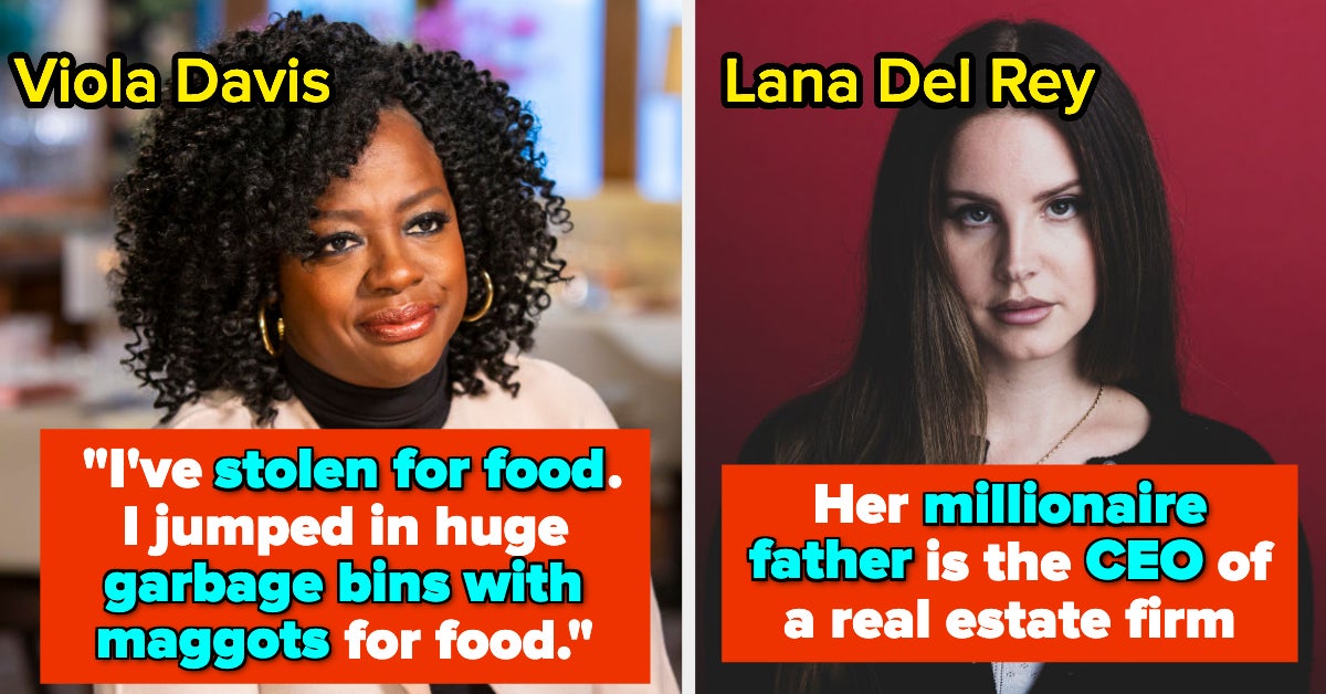 14 Celebrities Who Were Born Into Wealth, And 14 Who Were Born In Poverty - BuzzFeed