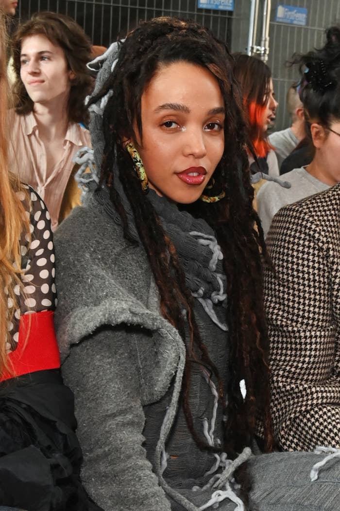 close up of FKA Twigs