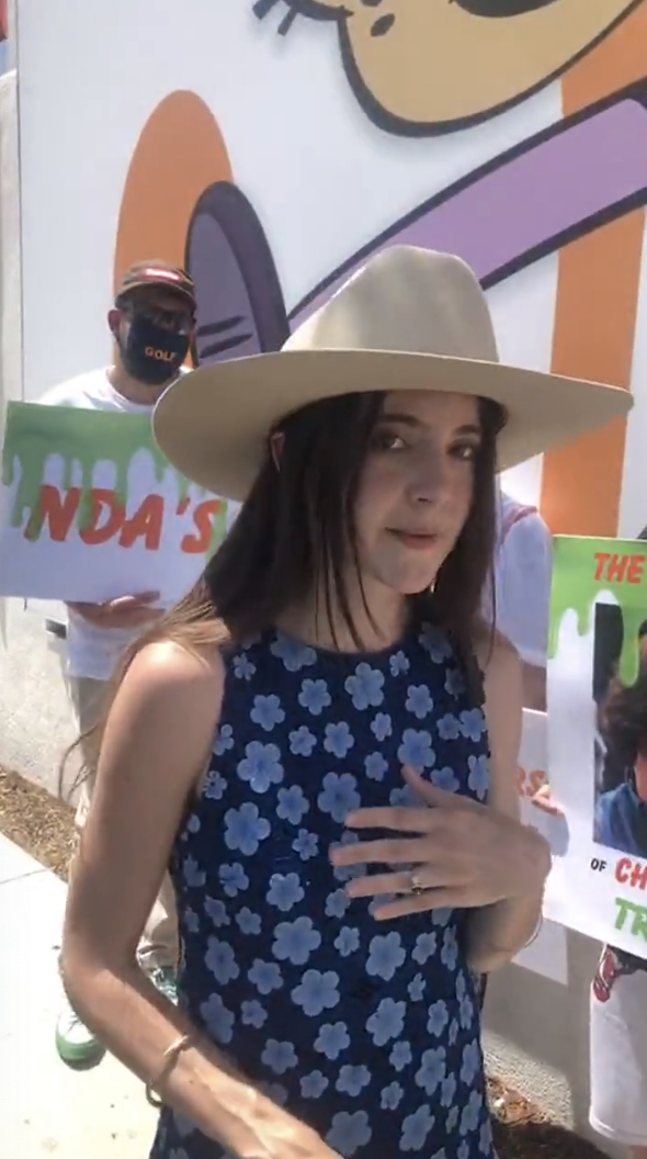 Zoey 101 Alexa Nikolas Protests Nickelodeon - 73