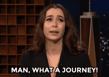 Cristin Milioti talks about a journey during an appearance on &quot;The Tonight Show Starring Jimmy Fallon&quot;
