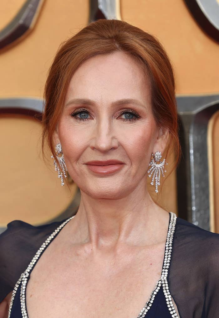 Closeup of J.K. Rowling