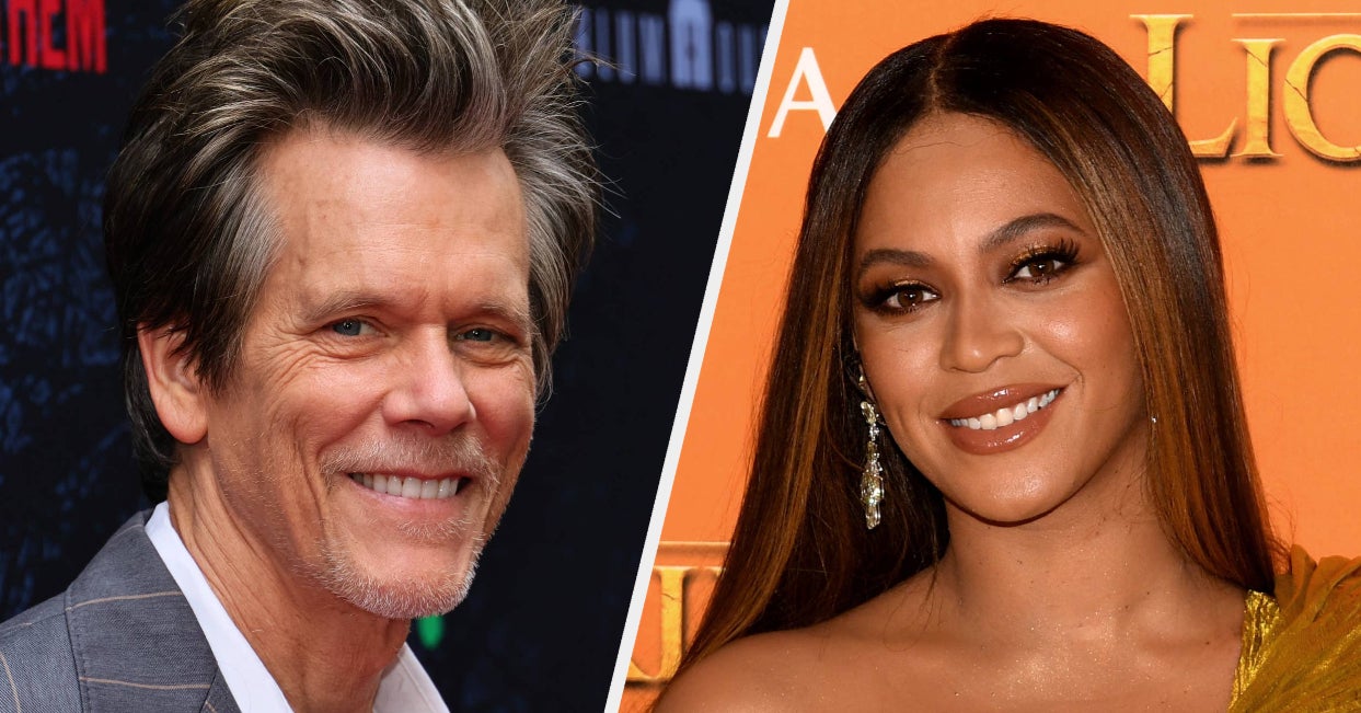 Nothing, Just A Video Of Kevin Bacon Vibing Out With His Goats While Playing Beyoncé On His Guitar
