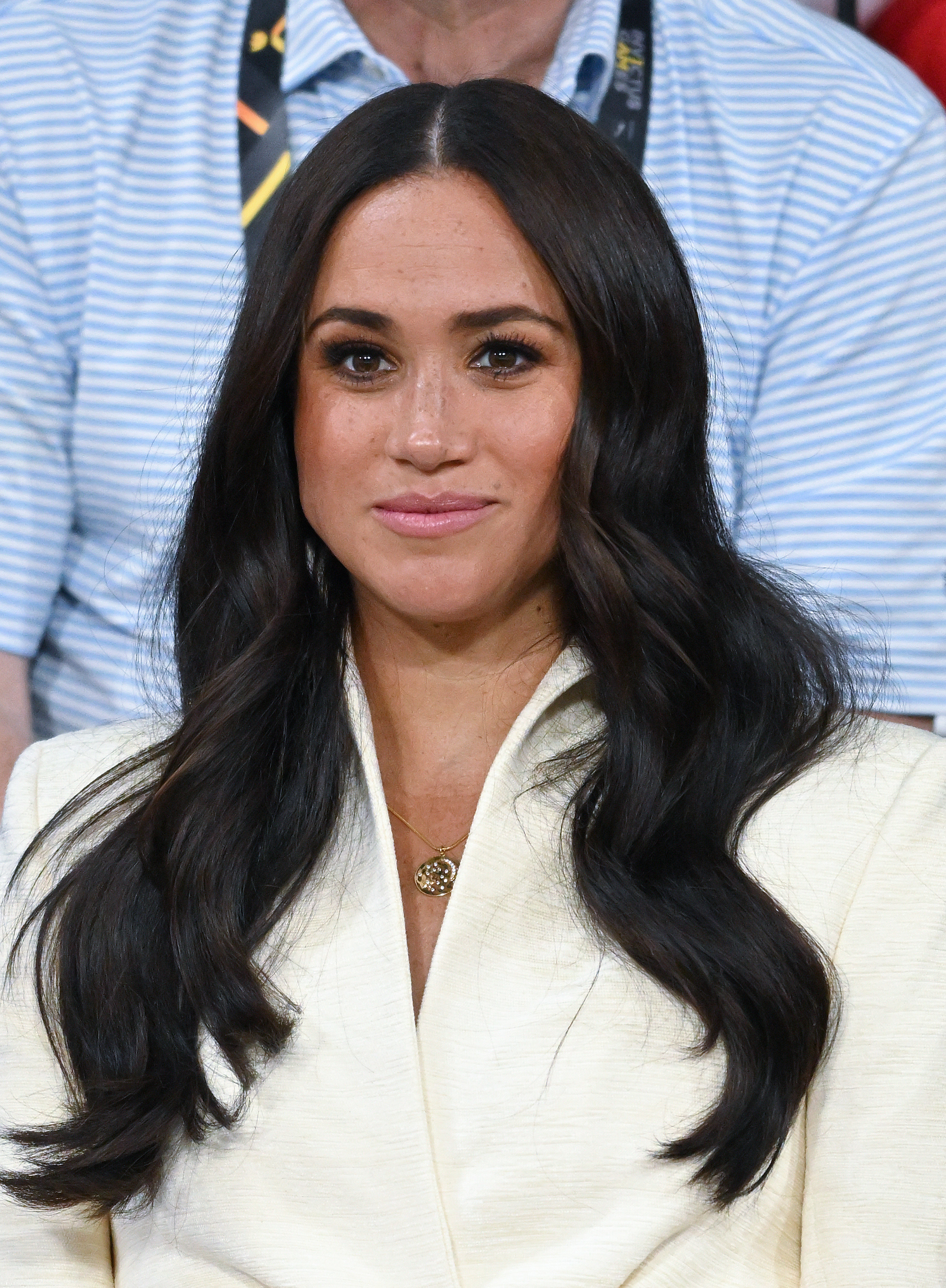 Close-up of Meghan