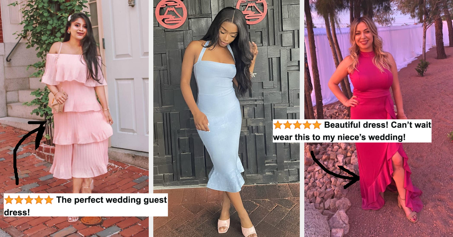 Wedding guest shop dresses amazon buzzfeed