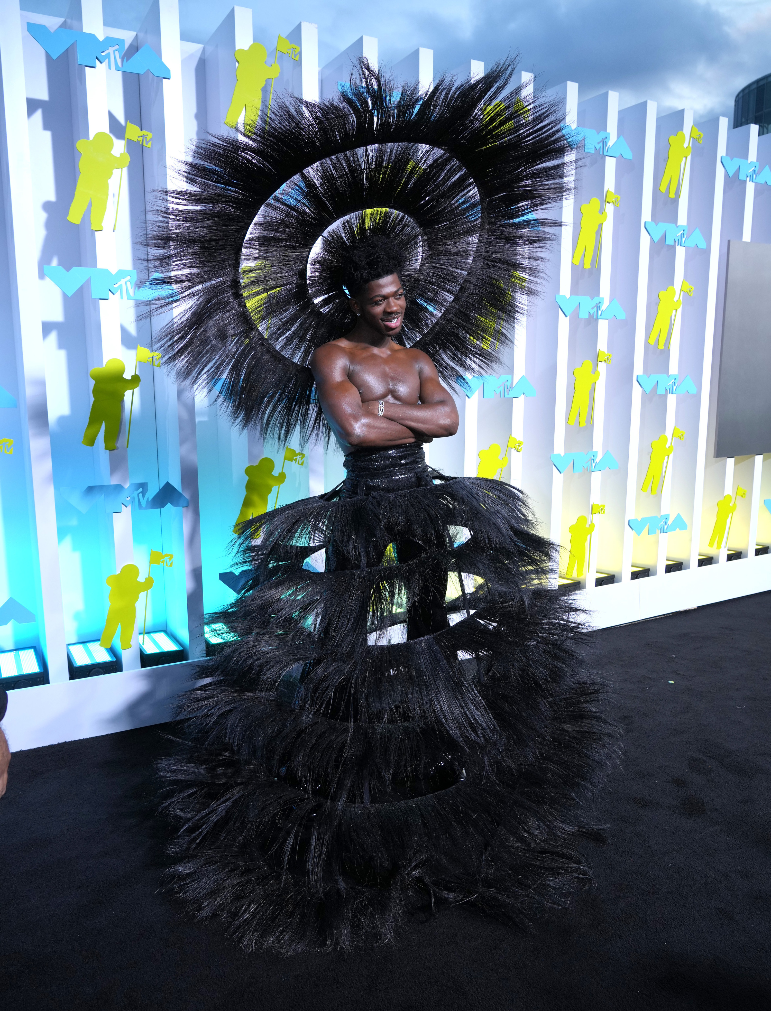 Lil Nas X s 2022 MTV VMAs Look Inspired By Iman - 25