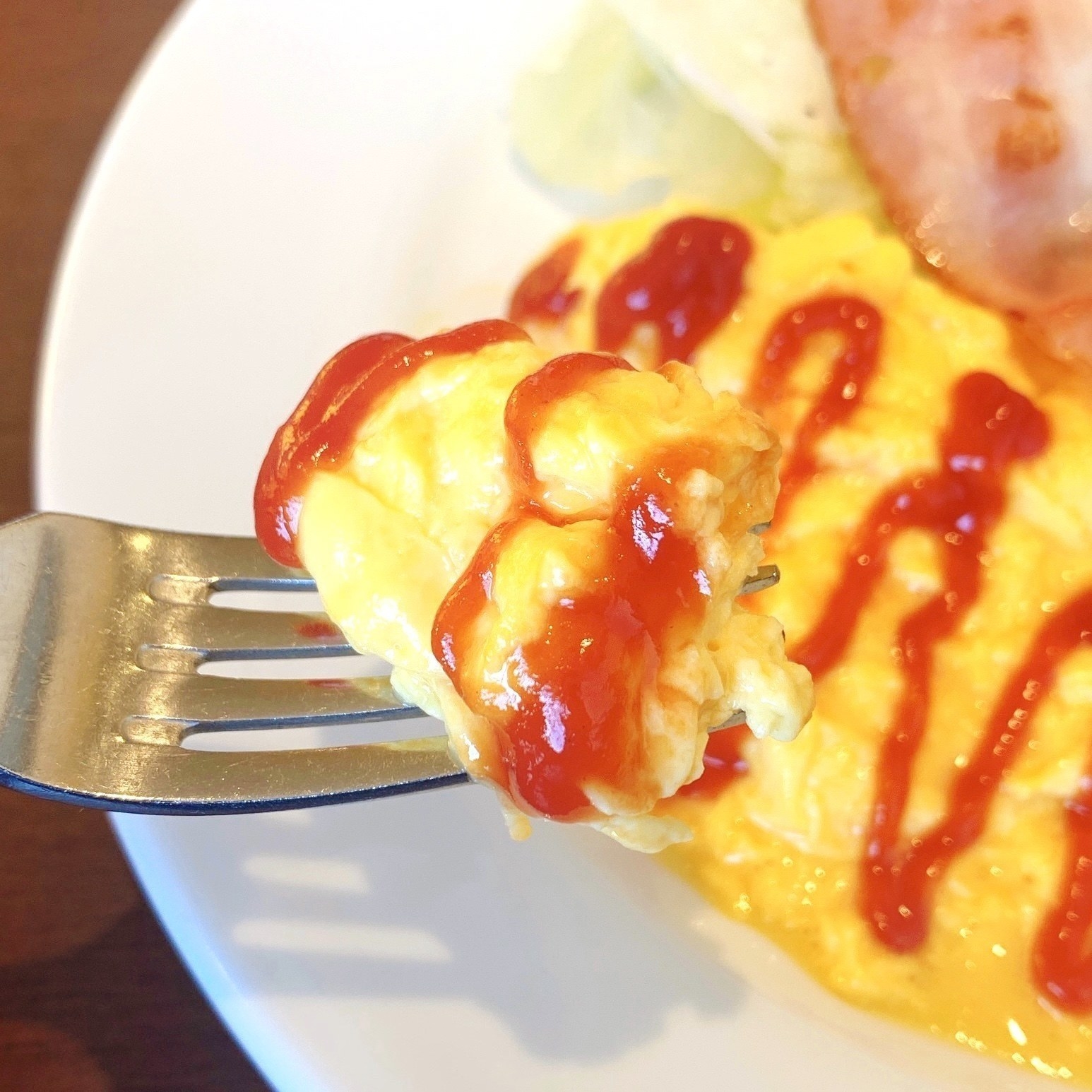 Denny’s（デニーズ）のオススメメニュー「スクランブルエッグモーニングとパンケーキ」