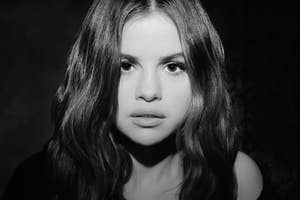 Selena Gomez looking at the camera in her Lose You to Love Me music video