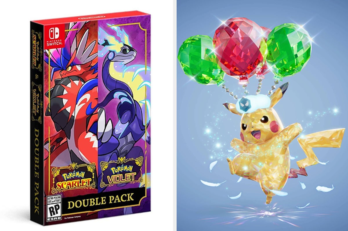 Pokémon Scarlet or Pokémon Violet + DLC Bundle Packs