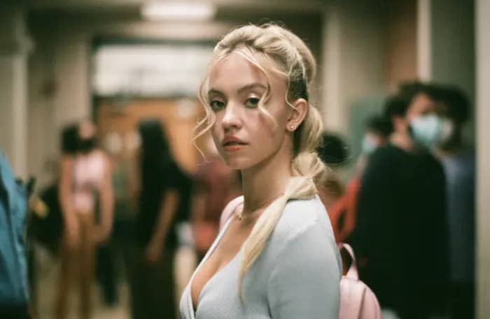 sydney sweeney in HBO&#x27;s euphoria