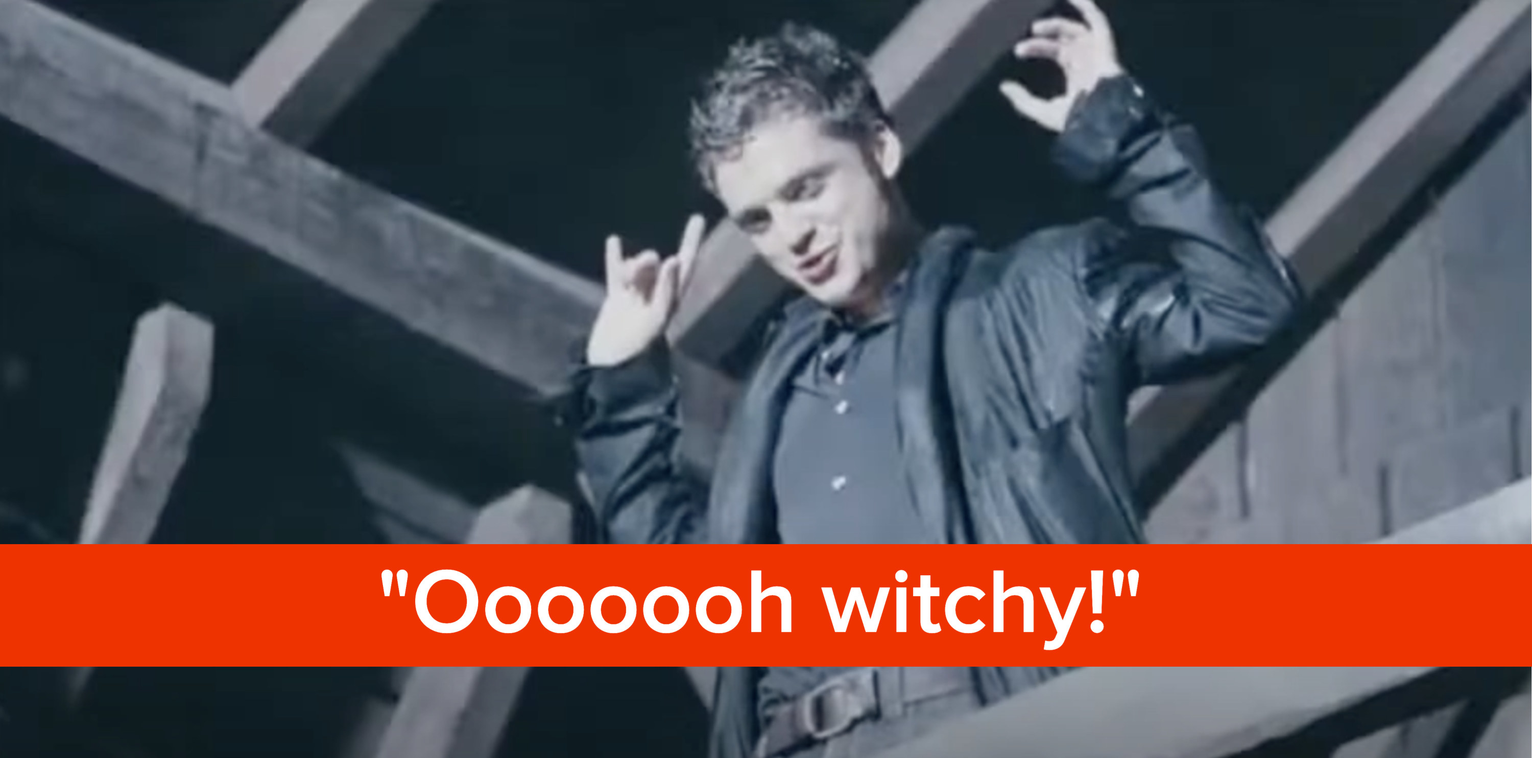Sebastian Stan says &quot;oooh, witchy&quot;