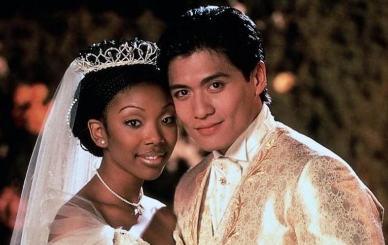 Brandy and Paolo in the movie, Cinderella