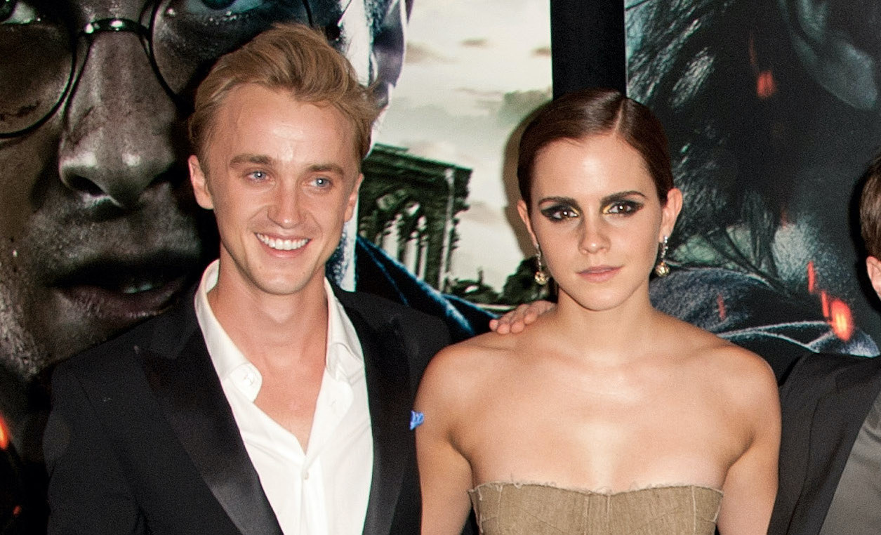 Emma and Tom on the red carpet