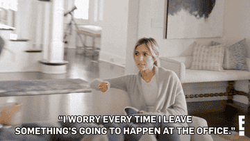 Kristin Cavallari says, &quot;I worry every time I leave something&#x27;s going to happen at the office&quot;