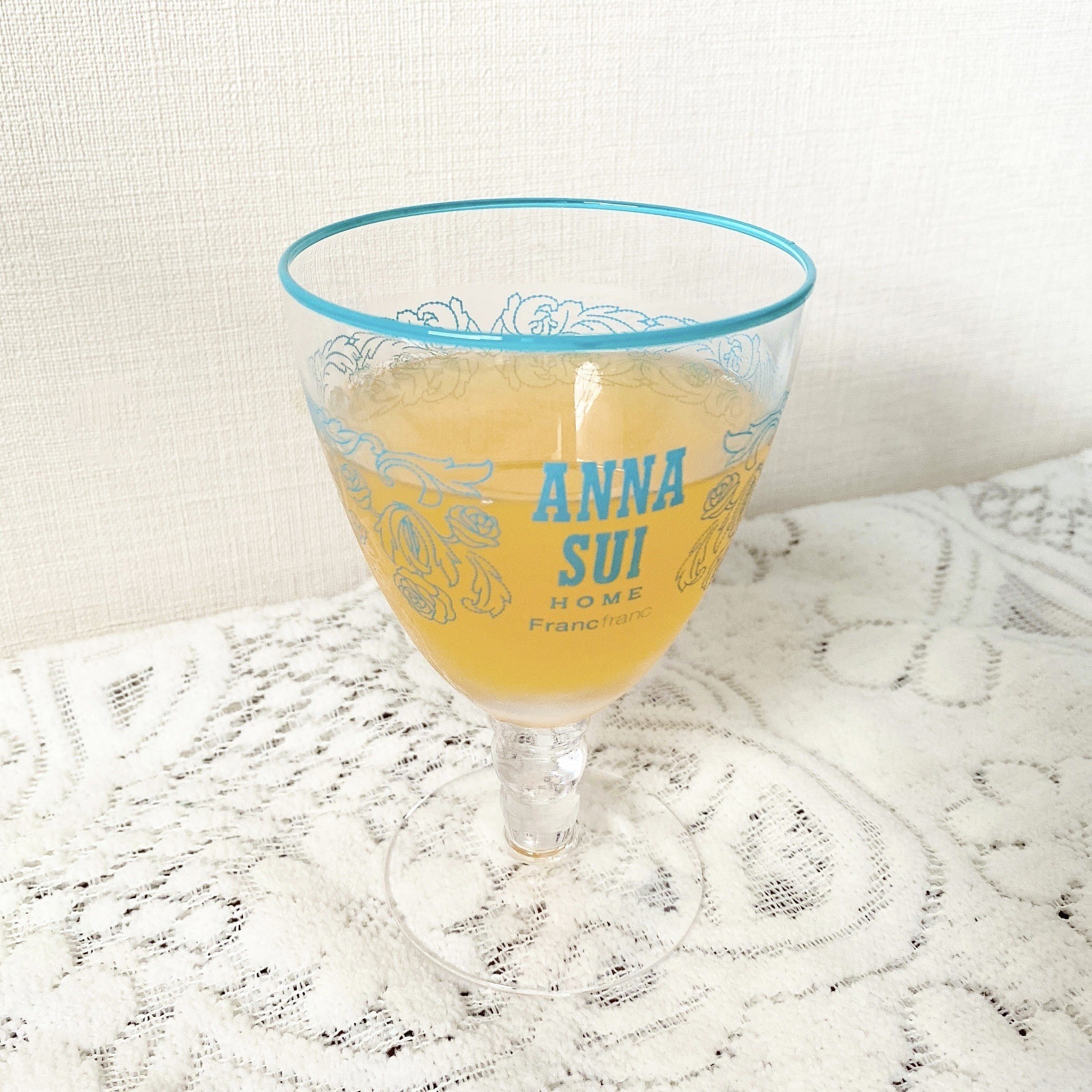 Francfranc（フランフラン）のオススメオシャレアイテム「ANNA SUI ゴブレット ブルー」
