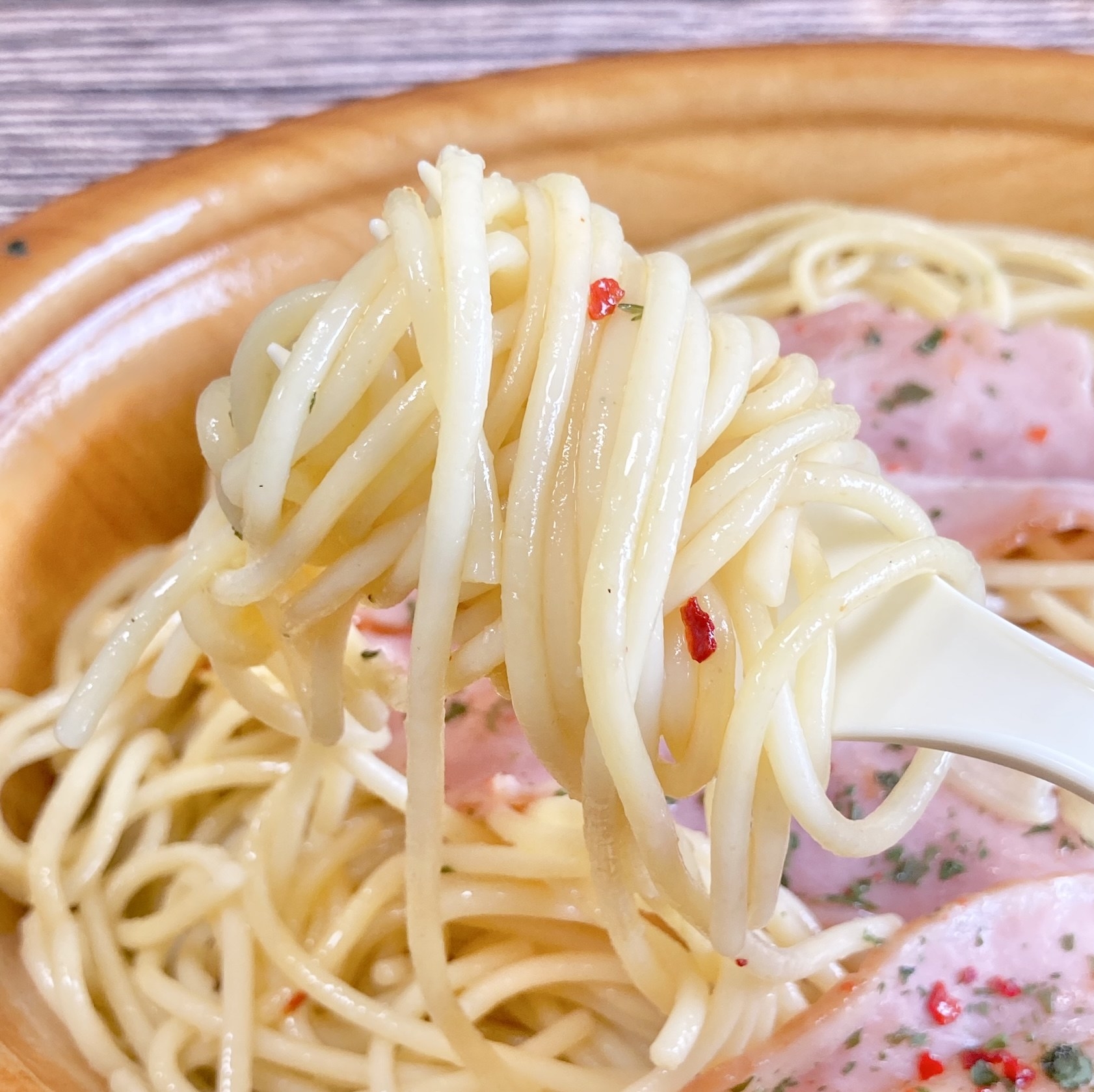FamilyMart(ファミリーマート)のおすすめパスタ「オニ盛!ペペロンチーノ」