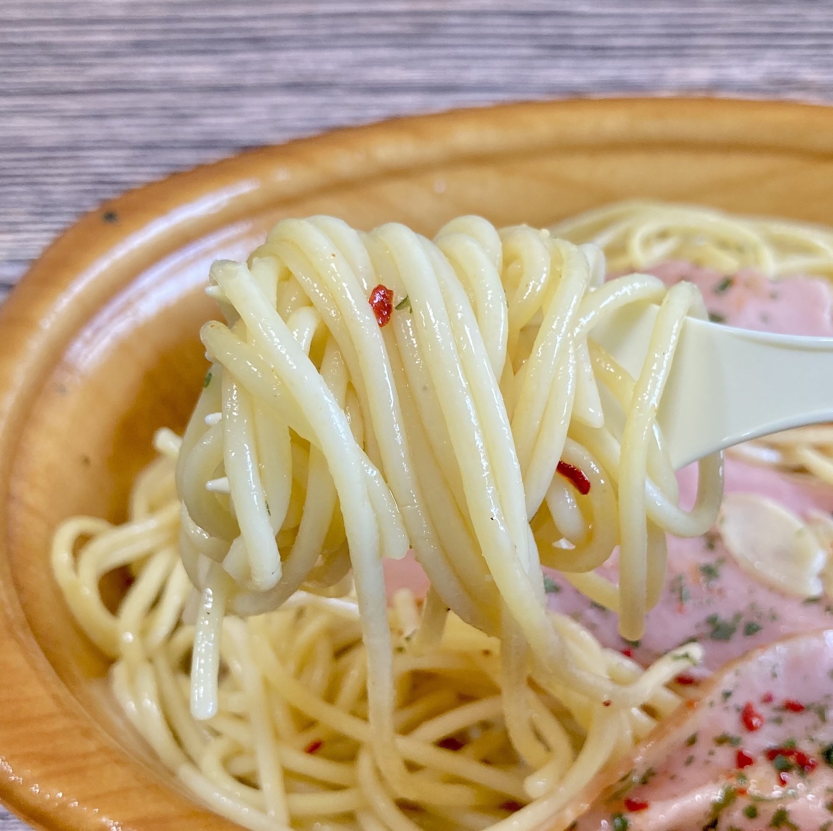 FamilyMart(ファミリーマート)のおすすめパスタ「オニ盛!ペペロンチーノ」