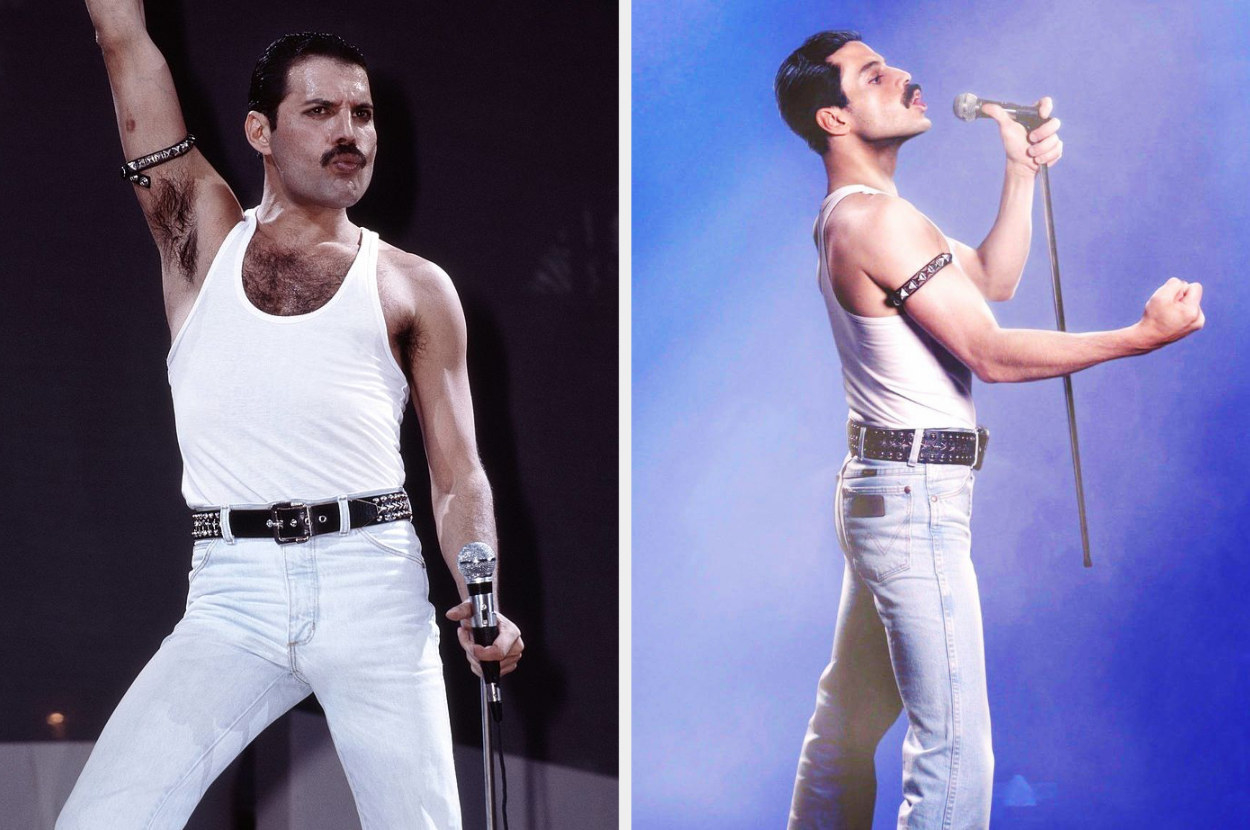 Celeb Looks Vs  Broadway Musical And Biopic Costumes - 14