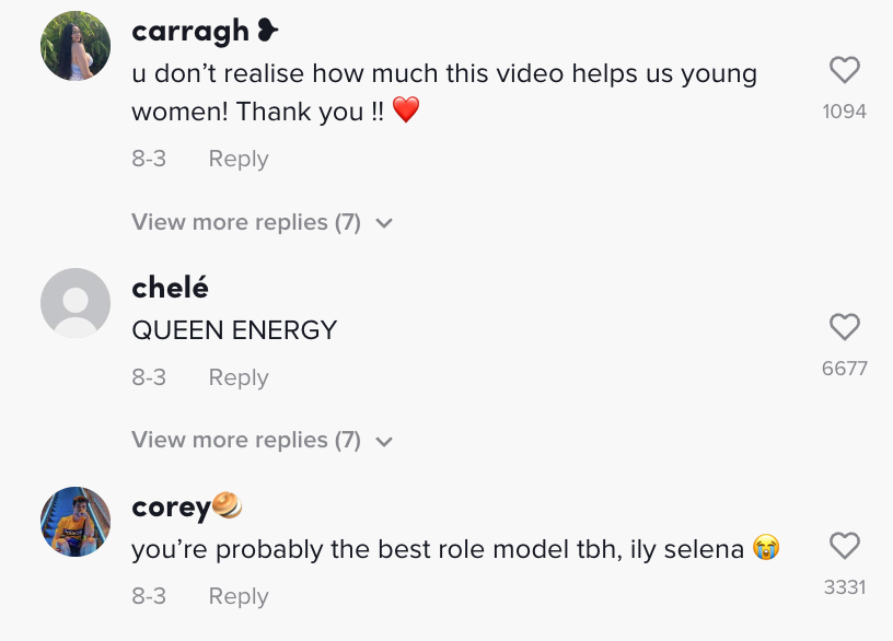 Selena Gomez Shares Real Stomach On TikTok - 90