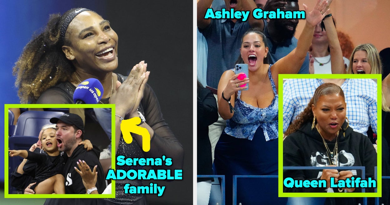 Here Are All The Celebs Who Cheered On Serena Williams At The US Open Last Night - BuzzFeed