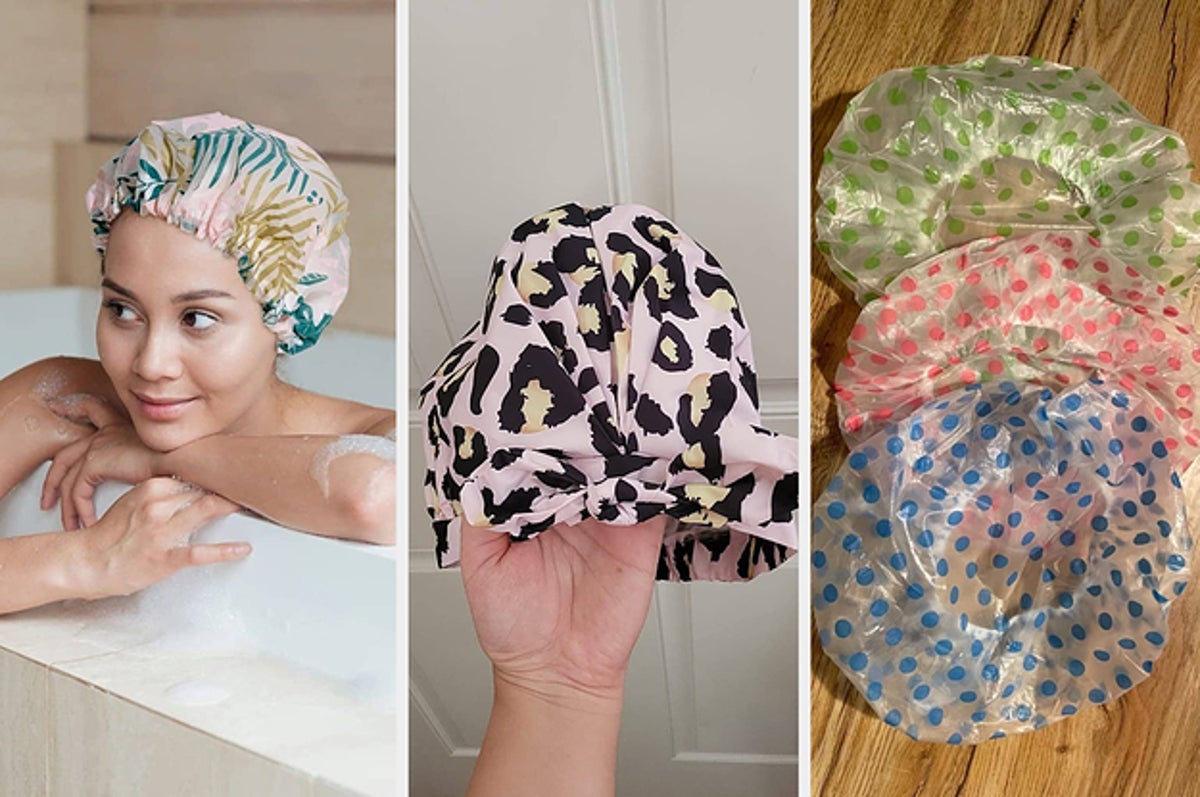 Shop Eco-Friendly Shower Caps - KITSCH Free Shipping over $35