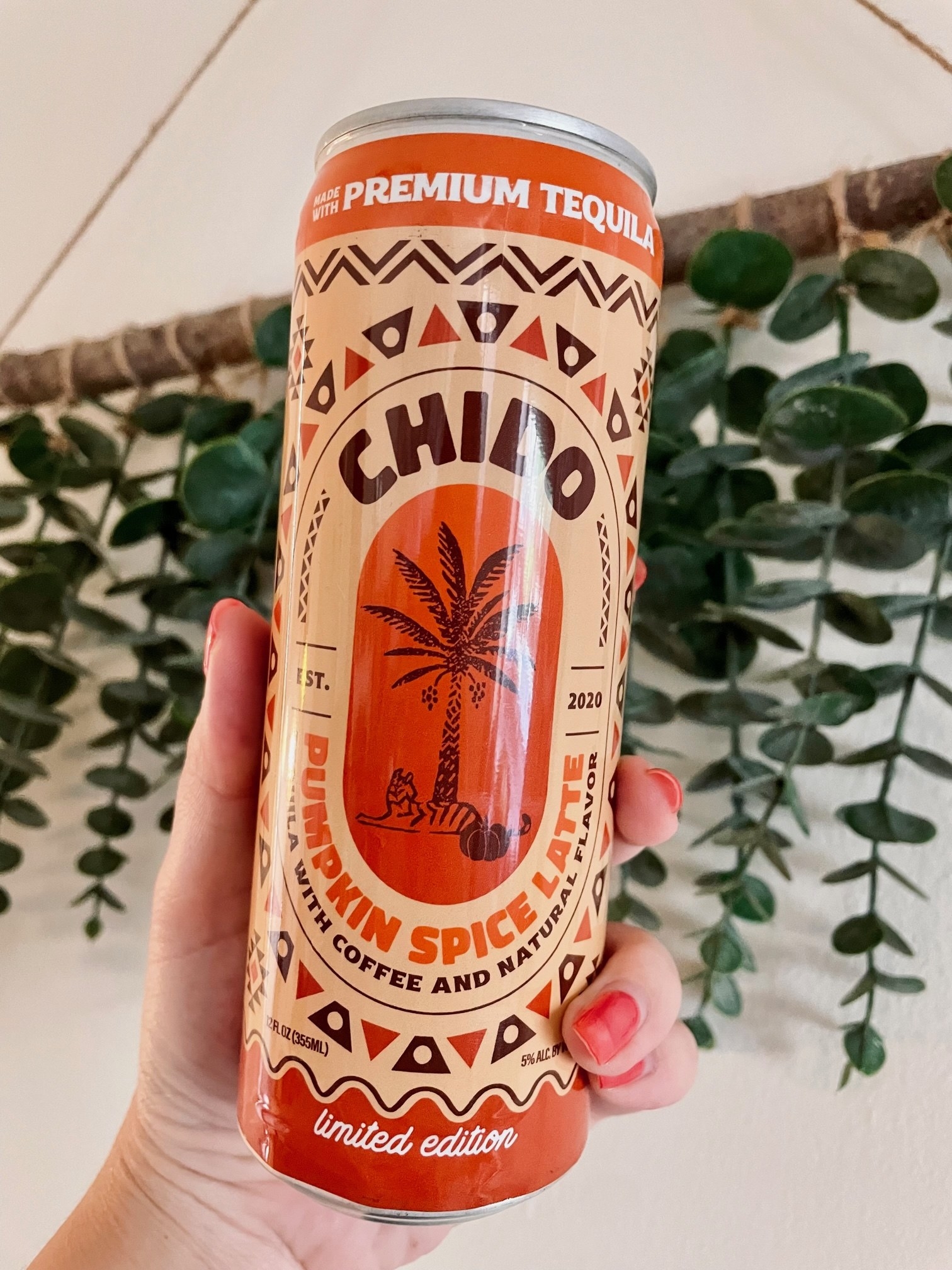 A can of the 5% ABV latte made with tequila