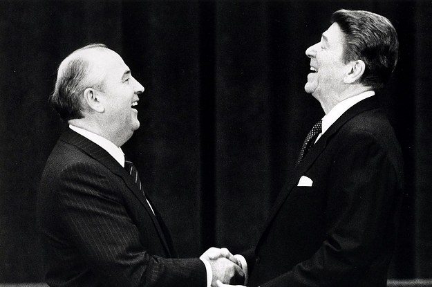Photo of Mikhail Gorbachev, Whose Drive To Transform The Soviet Union Ended The Cold War, Has Died