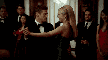 Rebekah and Matt dancing
