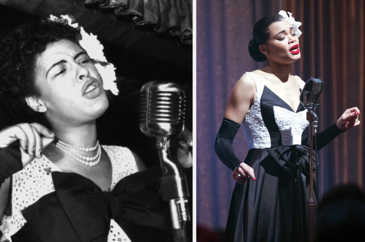 Celeb Looks Vs  Broadway Musical And Biopic Costumes - 12