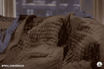 A gif of waking up in the morning