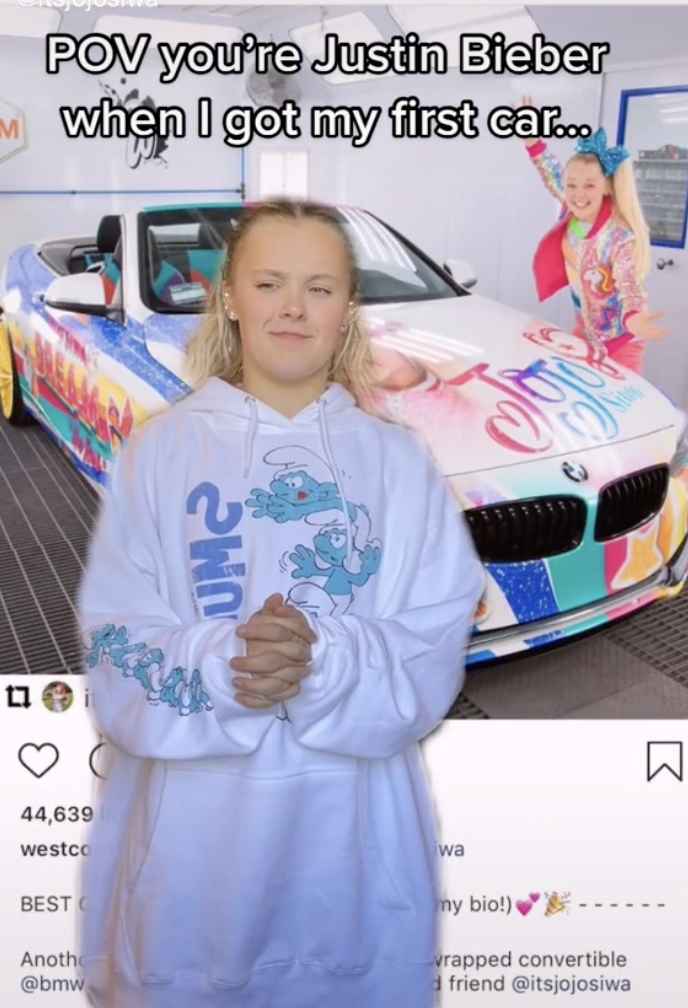 JoJo Siwa TikTok About Justin Bieber  - 83