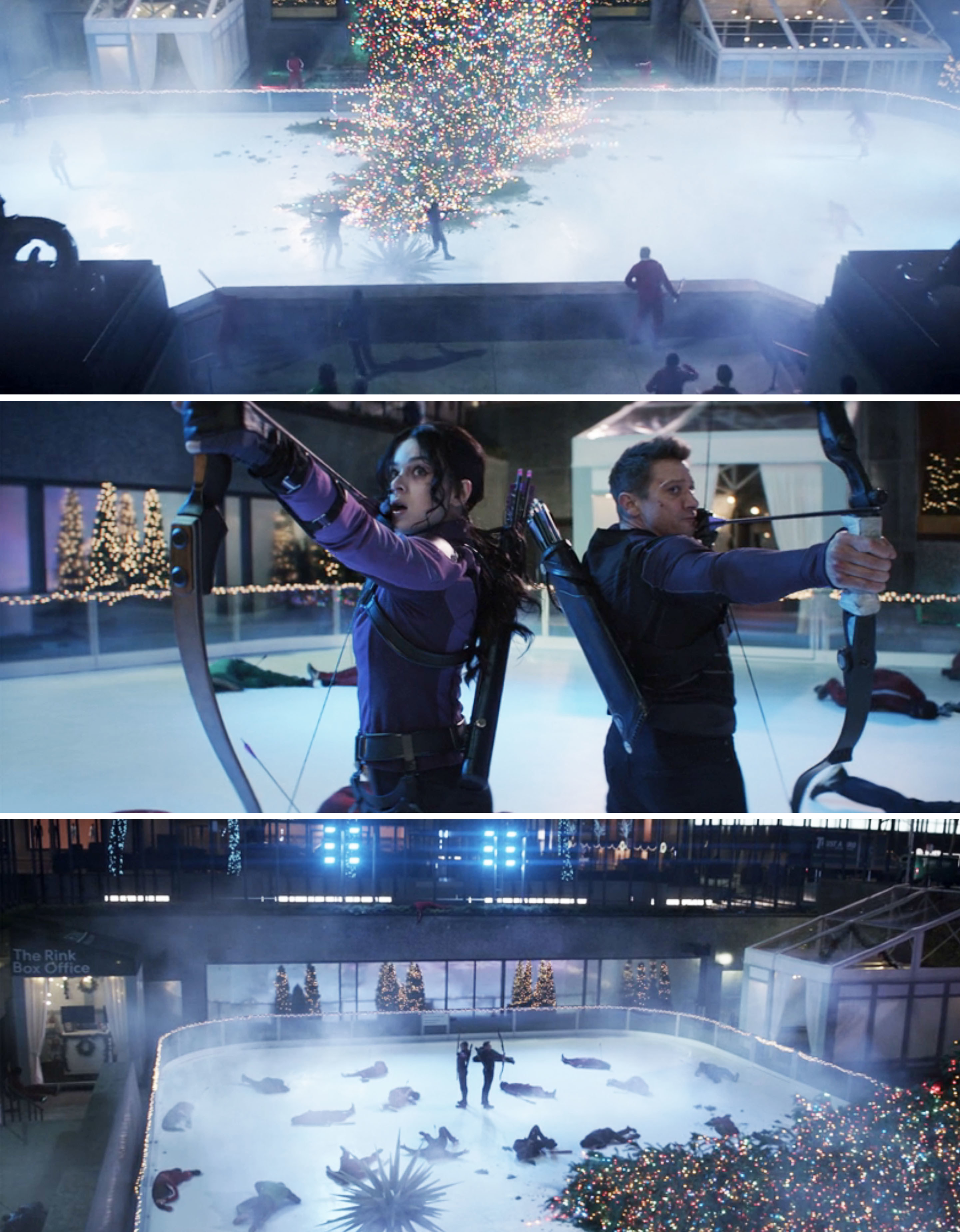 Screenshots from &quot;Hawkeye&quot;
