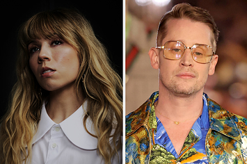 Jennette McCurdy, 30, a former Nickelodeon star, poses for a portrait at a studio in Downtown Los Angeles, California on August 1, 2022/Macaulay Culkin walks the runway for Gucci Love Parade on November 02, 2021.