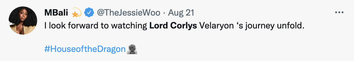looking forward to watching corlys