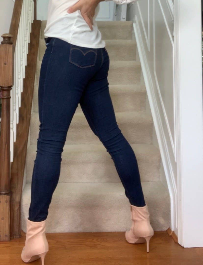 For the really leggy women in here: just got these 38” inseam ASOS jeans  and they are actually too long. This never happened before! Perfect for  heels. 🥳 : r/TallGirls
