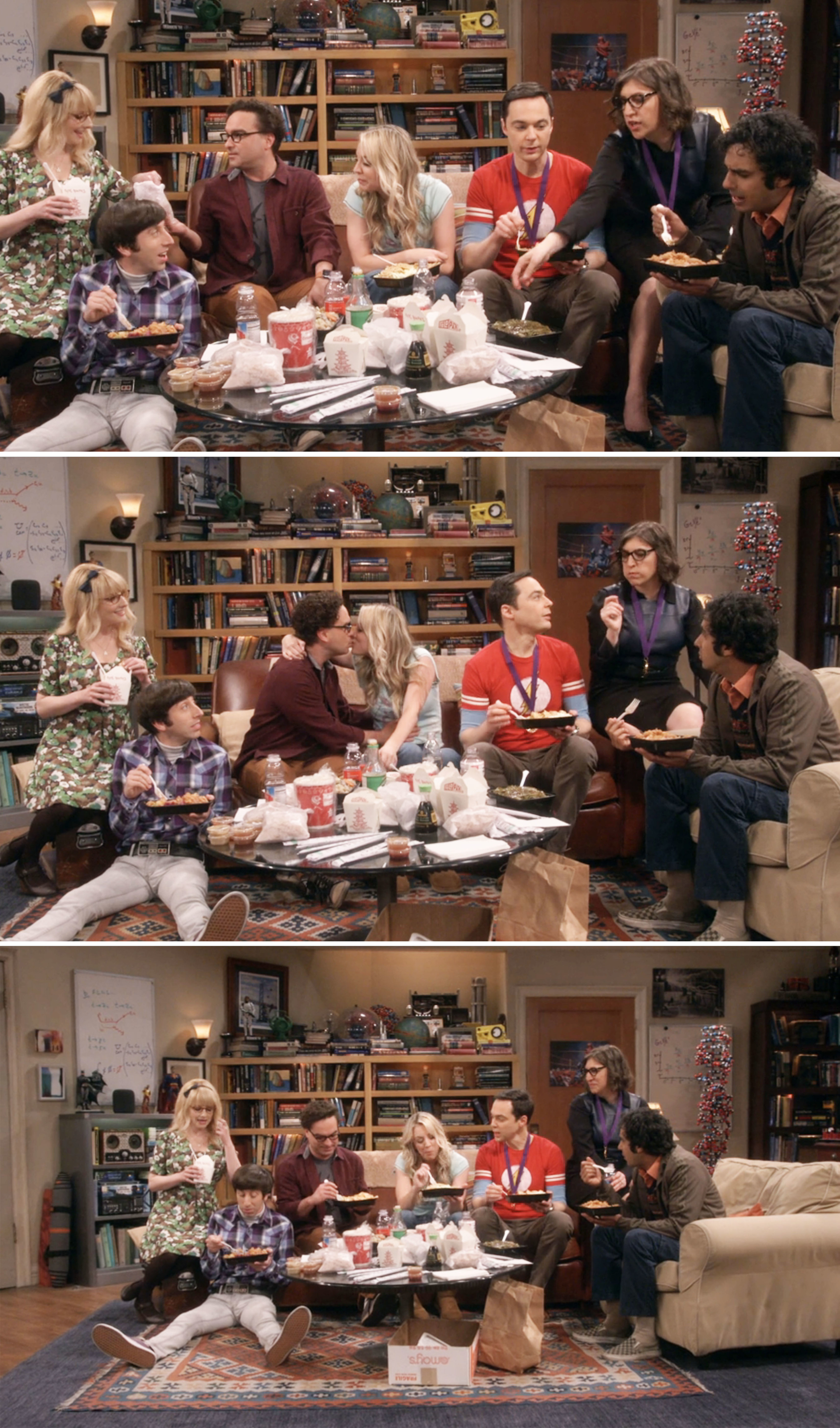 Screenshots from &quot;The Big Bang Theory&quot;