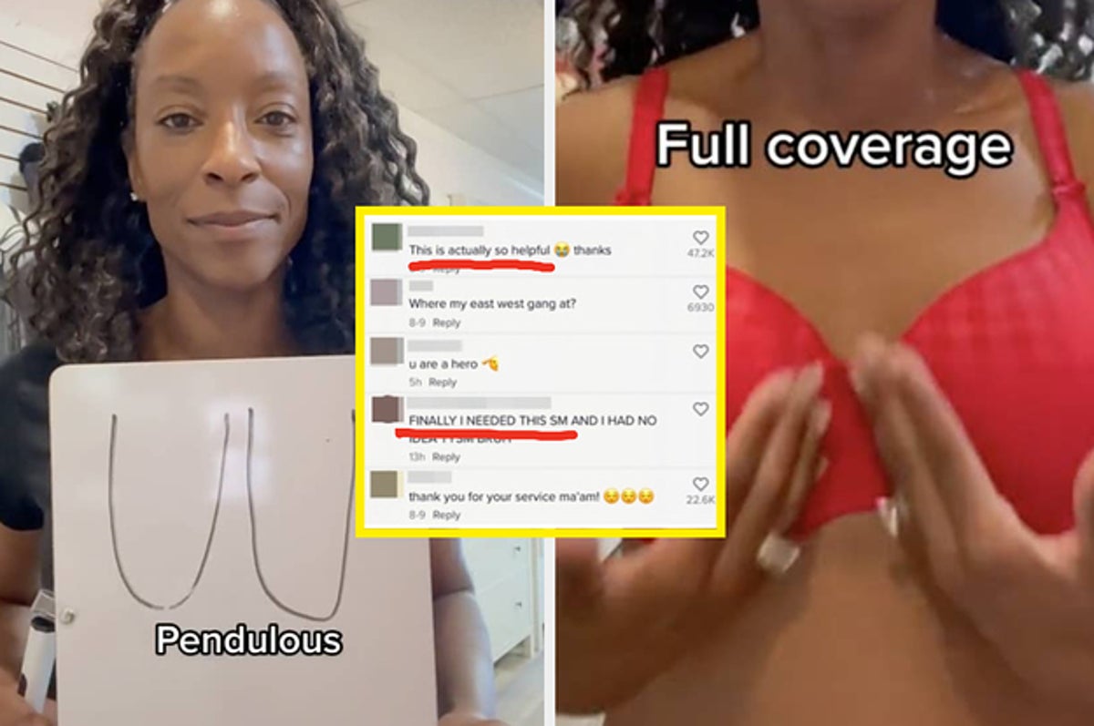 This Expert Is Explaining How Your Breast Shape Should Affect The