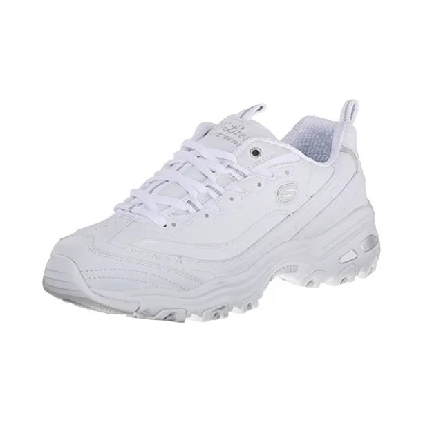 A chunk white sneakers