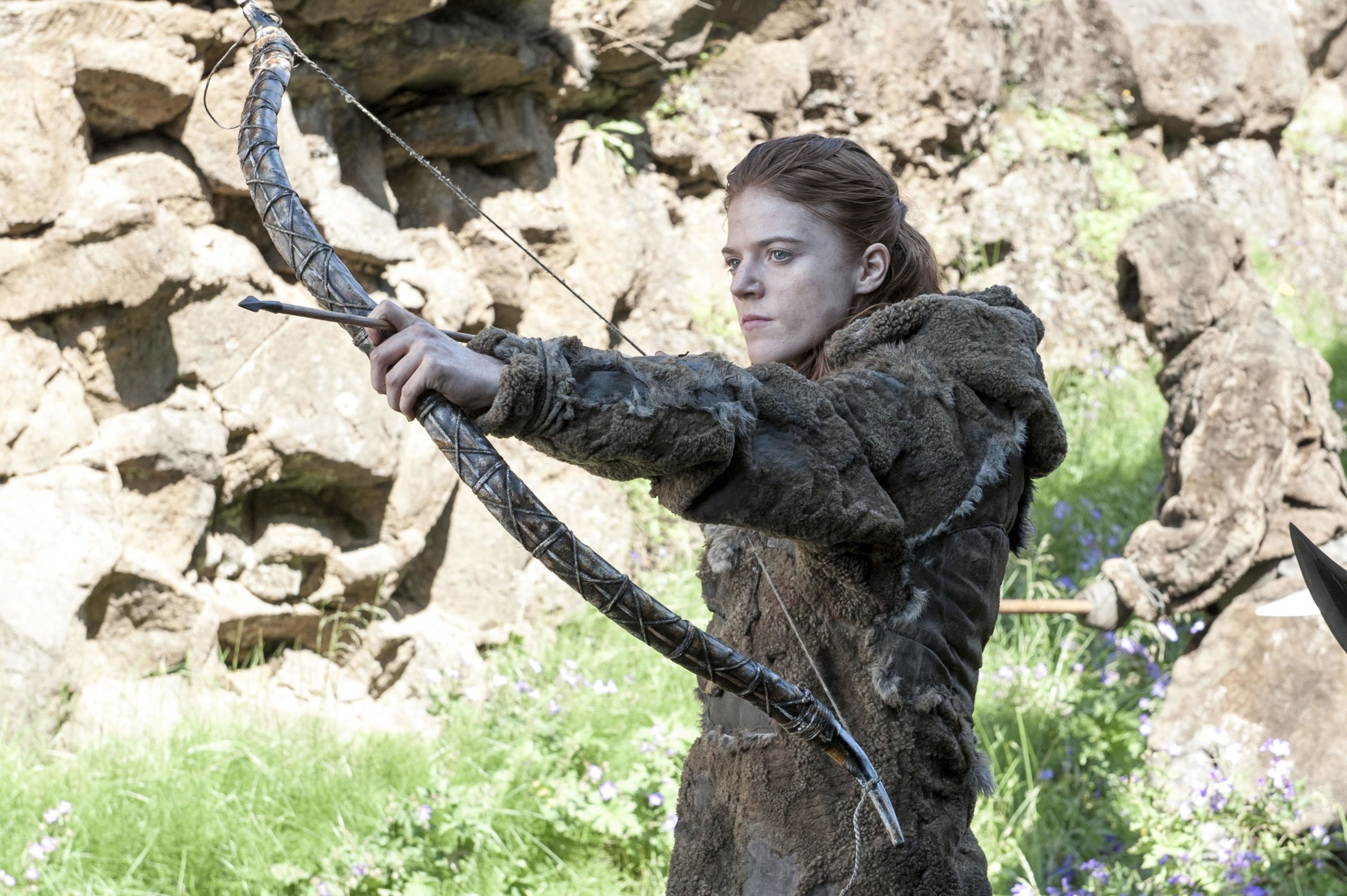 Rose Leslie as Ygritte in “Game of Thrones”