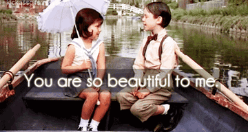 alfalfa saying &quot;you are so beautiful to me&quot; to darla in &quot;little rascals&quot;