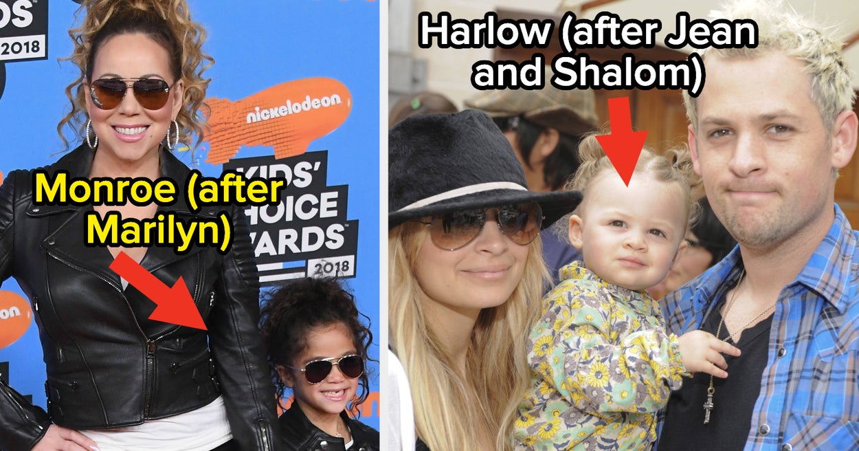 Celebrities Who Named Their Infants After, Nicely, Different Well-known Folks