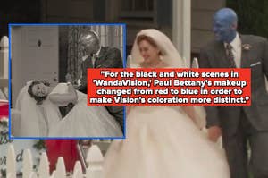 Elizabeth Olsen and Paul Bettany in "WandaVision"