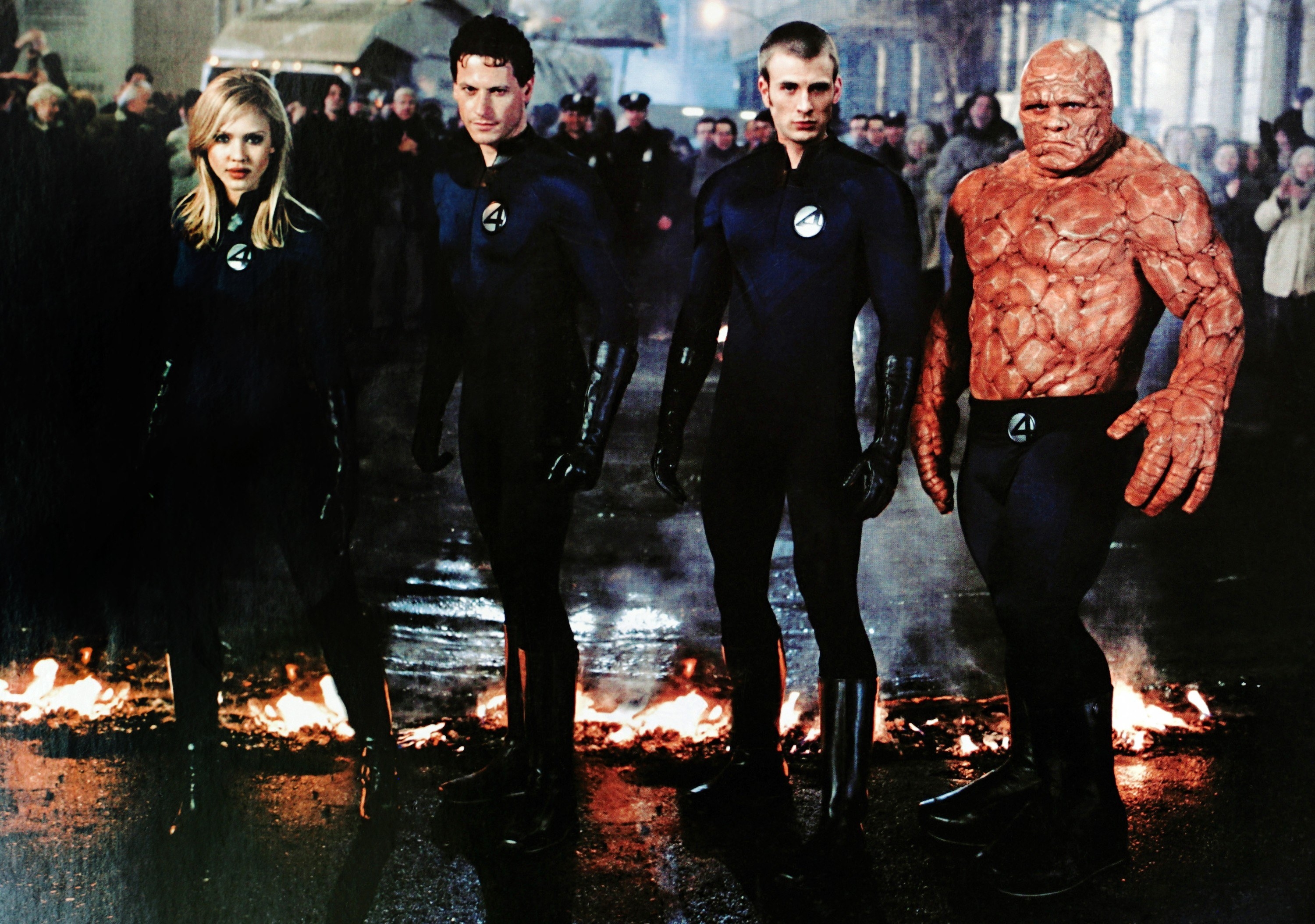 the cast of The Fantastic Four
