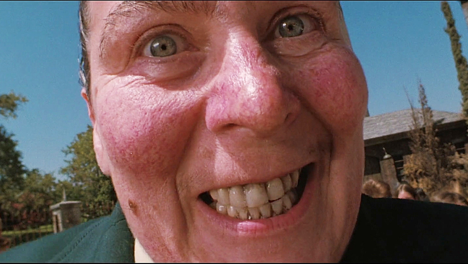 Close-up of Pam as Trunchbull