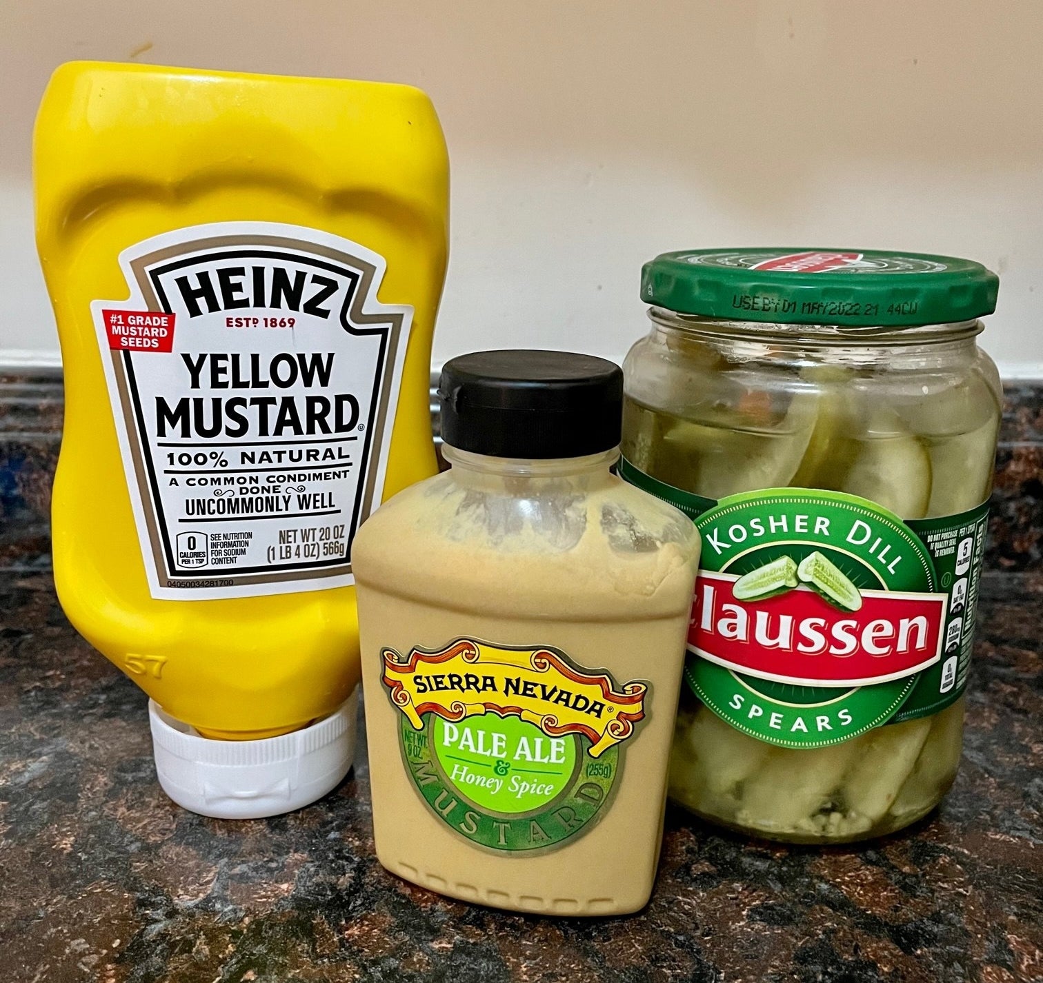 Mustard and pickles