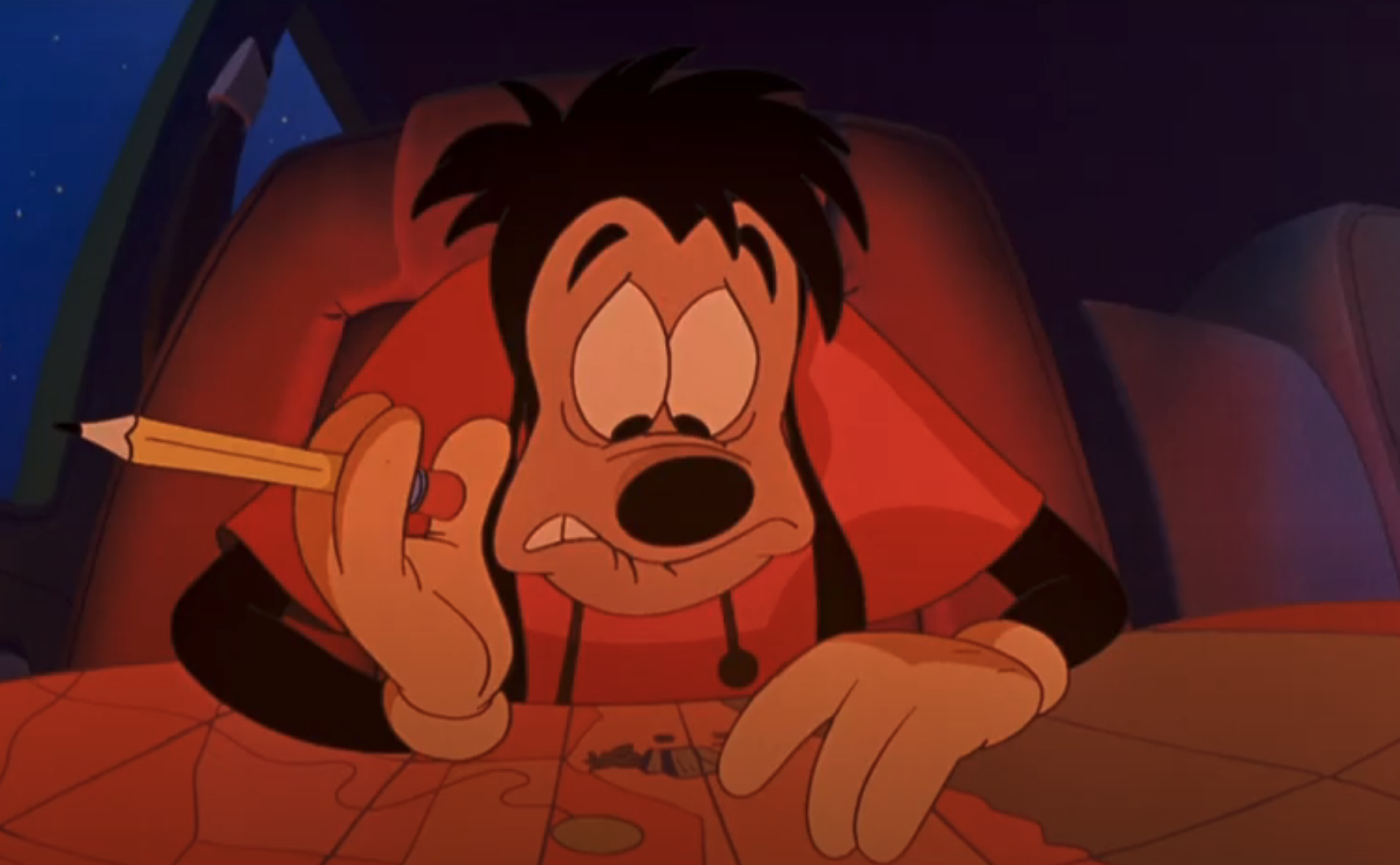 Screen shot from &quot;A Goofy Movie&quot;