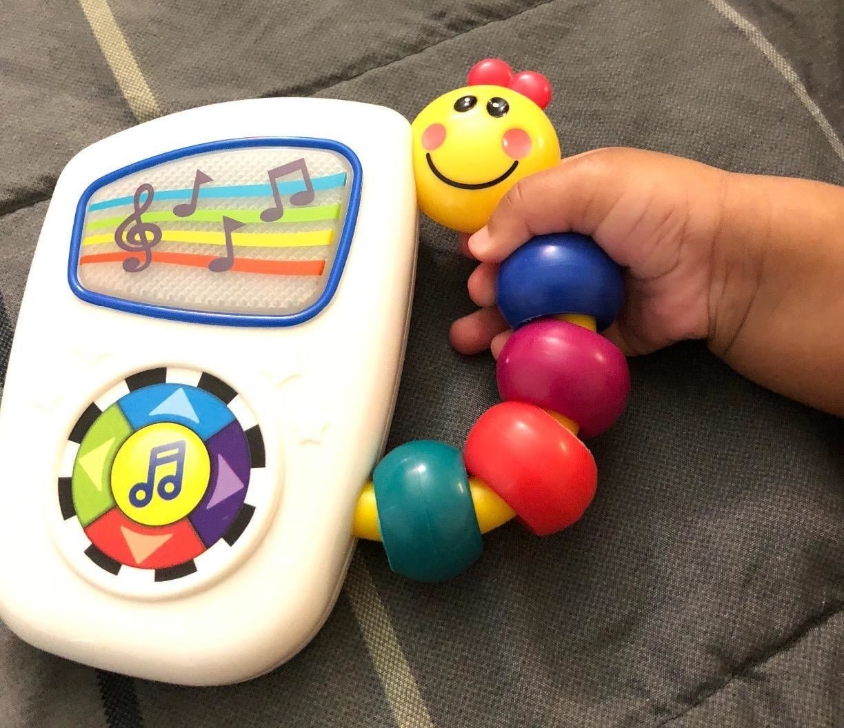 reviewer's photo of the toy