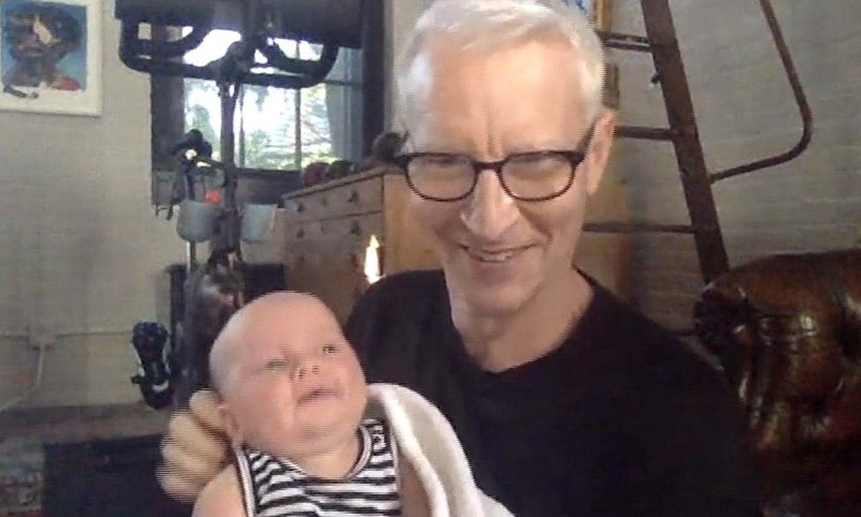 Anderson Cooper and son Wyatt